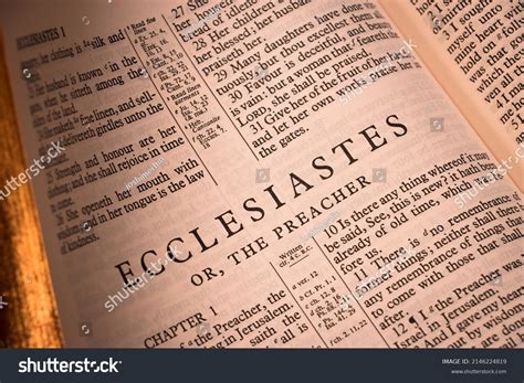 book ecclesiastes royalty  images stock  pictures