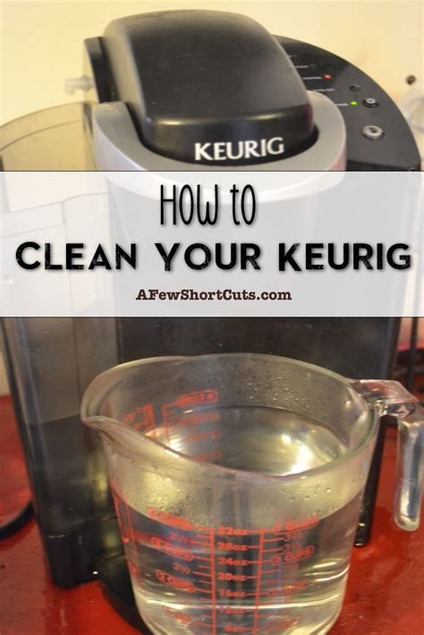 Cleaning: How To Clean Your Keurig