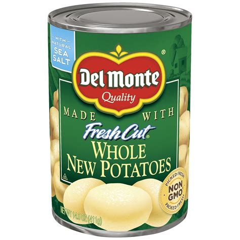 Del Monte Whole Potatoes Canned Vegetables 14.5 oz Pack of 2 - Walmart.com