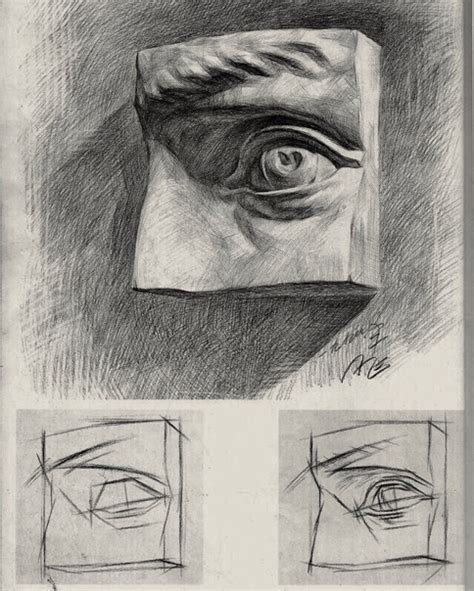 Подборка «Гипсовые части лица» #Гипс@academic_drawing #ЧастиЛица ...