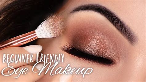 Beginners Eye Makeup Tutorial SUPER Easy Step By Step | How To Apply ...