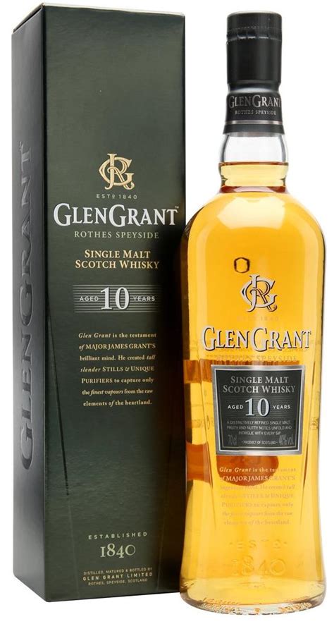 Виски Glen Grant 10 YO 1L (Глен Грант 10 Лет 1Л) 1 л | Wine.ua