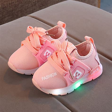 nsendm kids lighted sneakers glowing shoes boys baby sneakers