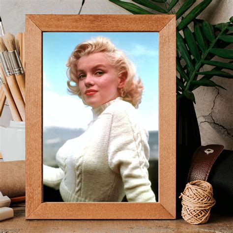 Vintage Marilyn Monroe Colour Image - Rare Photo Print - Etsy