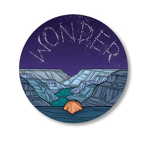 WONDER sticker – Michele Michael Art