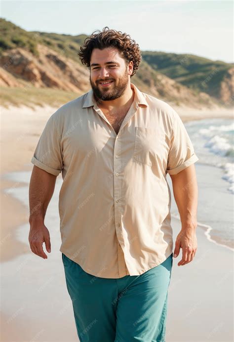 Free Photo | Plus size man lifestyle