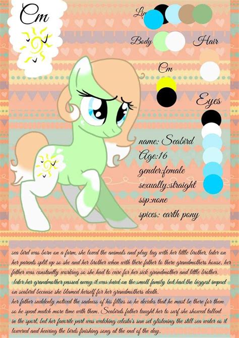 mlp oc ref sheet   pony amino