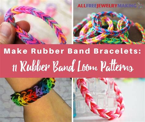 how to make rubber bracelets with loom