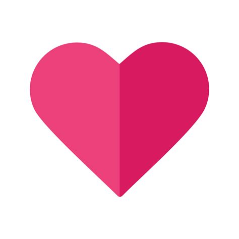 Single Heart Flat Multicolor Icon 8240770 Vector Art at Vecteezy