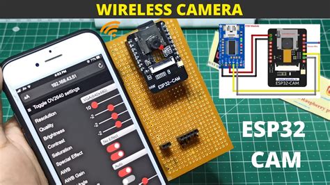 ESP32-Cam Quickstart with Arduino IDE | DIY Security Camera - YouTube