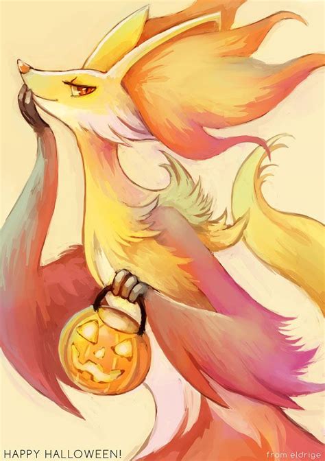 Delphox Sketch by eldrige.deviantart.com on @deviantART Ghost Pokemon ...