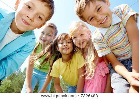 happy kids image photo  trial bigstock