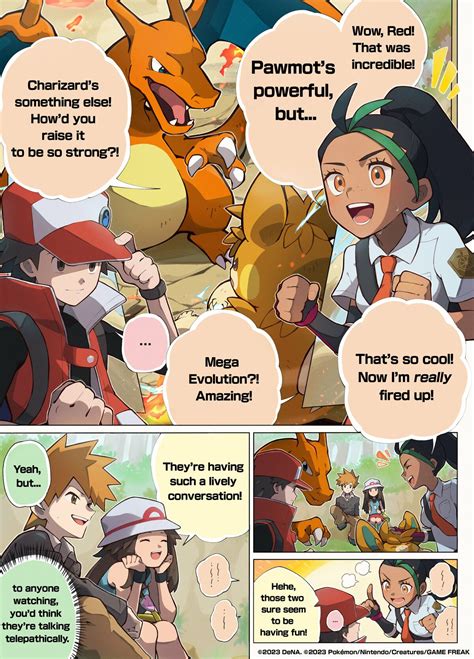 File:Masters Nemona meets Red comic.jpg - Bulbapedia, the community