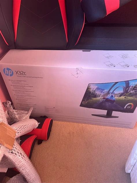 HP X32C gaming monitor | in Hartlepool, County Durham | Gumtree