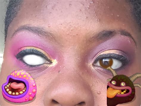 Maw & Rare Maw Makeup look | My Singing Monsters Amino Amino