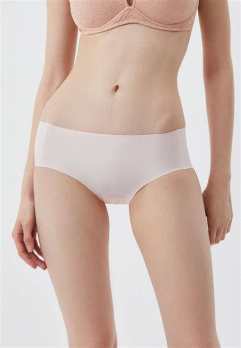 Трусы UNIQLO ультрабесшовные AIRism, цвет: розовый, RTLACC469901 ...
