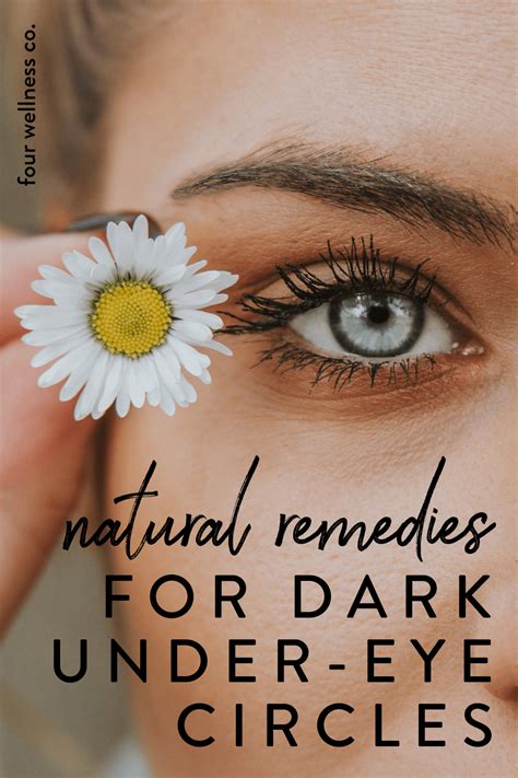 The Best Natural Remedies for Dark Under-eye Circles // Four Wellness Co.