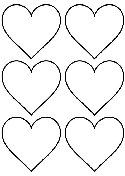 Free Heart Templates Printable Clipart Best Printable - vrogue.co