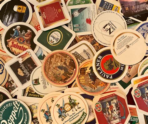 vintage beer coasters    world etsy