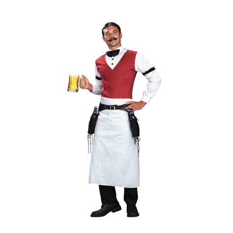 Déguisement de barman de saloon