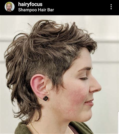 Short mullet haircut – Artofit