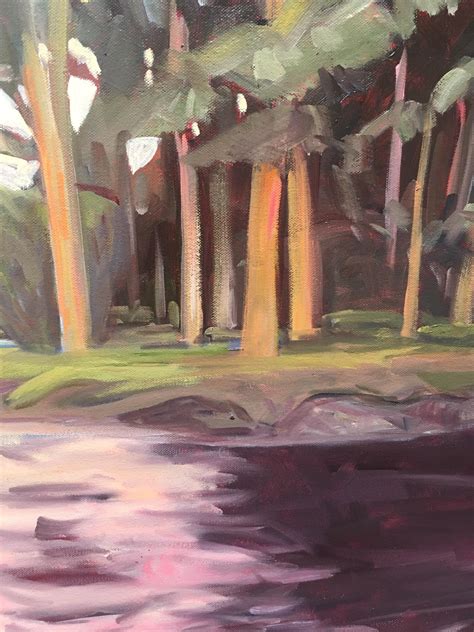 Emily Wood - Emily Wood, "August Evening on the Big Hole River, " 2017