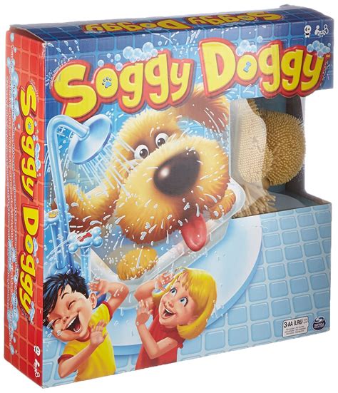 非常に良い Soggy Doggy 並行輸入品 アメリカで人気のスリル満点ワンちゃんのお風呂タイムゲーム ボードゲーム