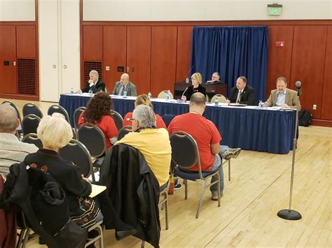 peia members air concerns wishes  finance board public hearing