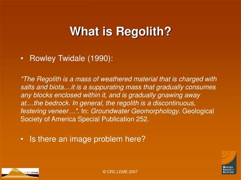 regolith whats    powerpoint