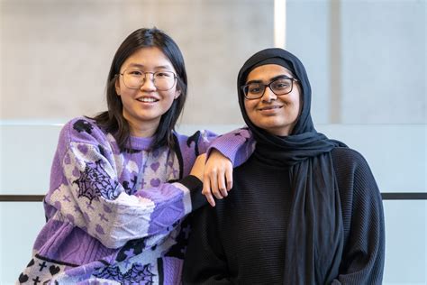 Get to know F&S: Christy Cui & Fatima Hassan - Facilities & Services