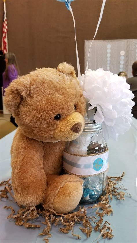 Teddy Bear Baby Shower Centerpieces