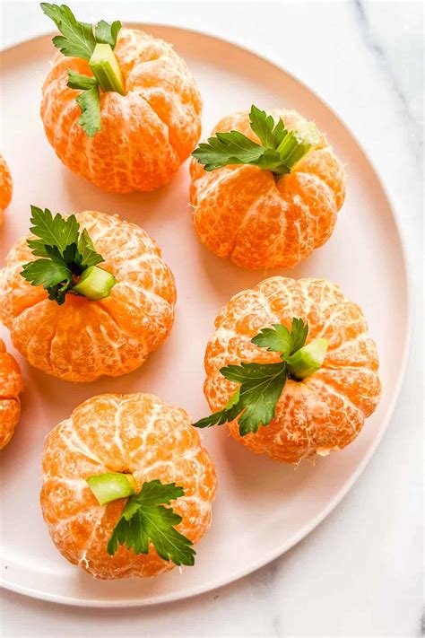 Mandarin Orange "Pumpkins" - This Healthy Table