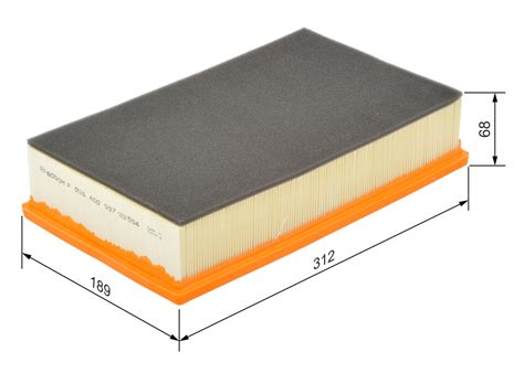 Air Filter - F026400007 BOSCH - H0129620A, 7E0129620A, 7H0129620A | K ...