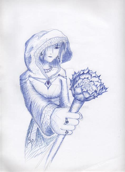 Sanguine Rose (skyrim fanart sketch) by Panda-lady on DeviantArt