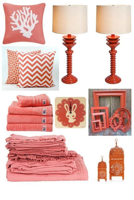 20+ Coral Color Home Decor Accents