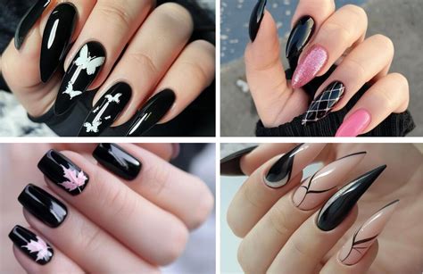 45 Black Nail Designs That Are Perfect for Every Occasion