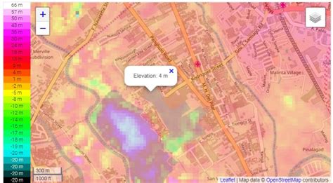latest topographic map  malabon map courtesy