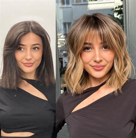 trendy haircuts  bangs    style upgrade hair adviser