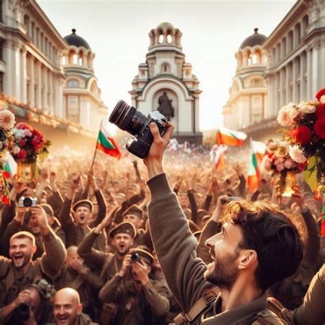 Premium Photo | Historic splendor sofias bulgaria liberation day parade ...
