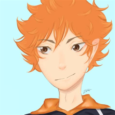 Drawing I did of Hinata 😌 : r/haikyuu