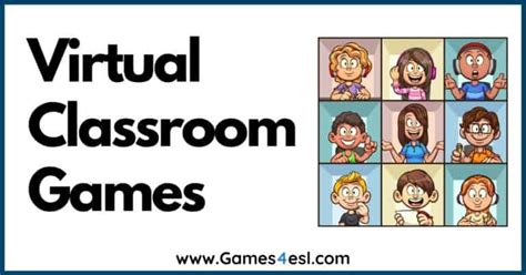 5 Fun Virtual Classroom Games And Activities | Games4esl