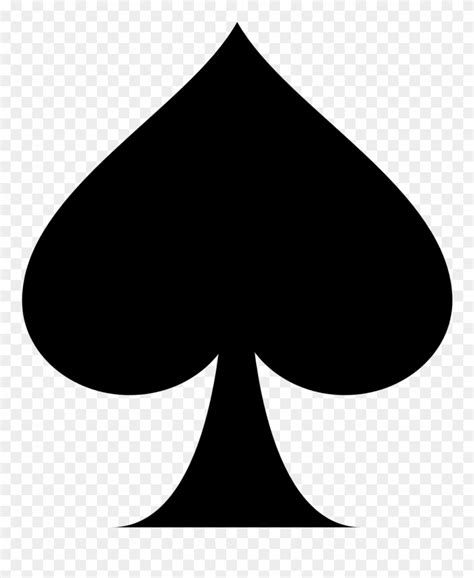 ace of spades card png - Clip Art Library
