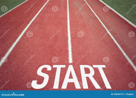 At The Starting Line Royalty-Free Stock Photography | CartoonDealer.com ...