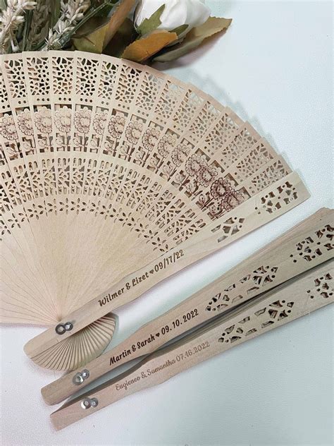 personalized wedding fan 2