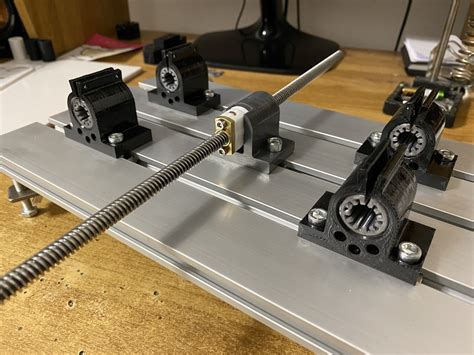 3d модель CNC 3018 Pro. Крепление линейный подшипников LM10UU для 3d ...