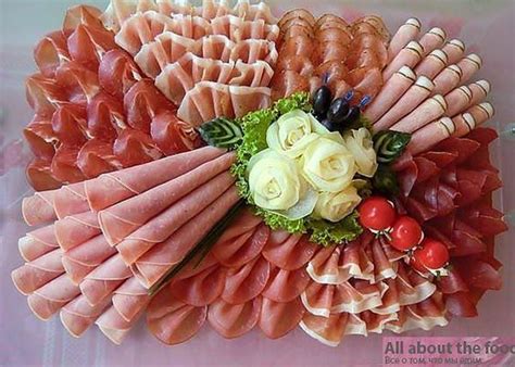 праздничный-вариант-нарезки Party Food Buffet, Party Food Platters ...