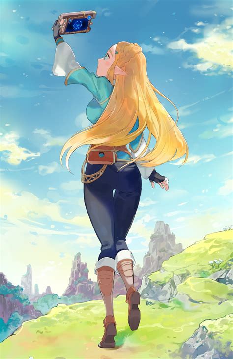 princess zelda  legend  zelda    drawn  aisutabetao