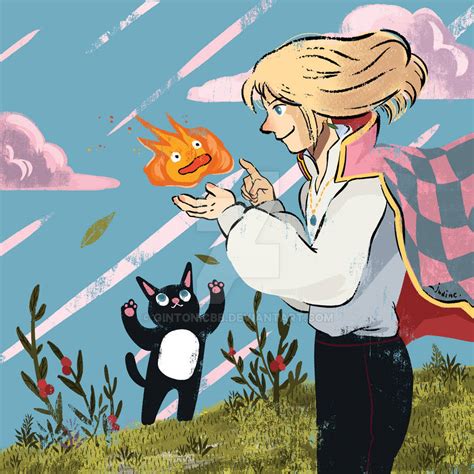 Howl's moving castle fanart by bibiscuitt by gintonicbb on DeviantArt