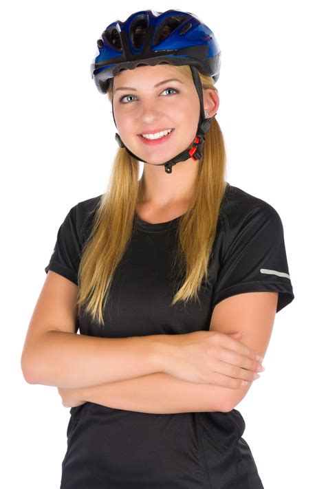 Female Cyclist Portrait Free Stock Photo - Public Domain Pictures