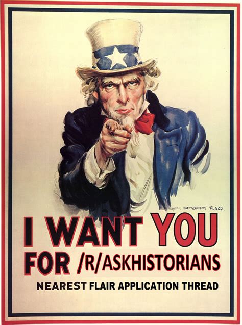 Answer the Call! Apply for Flair TODAY! - The Panel of Historians XII